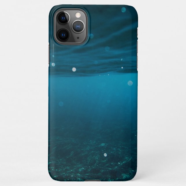 Capa Para iPhone  Seascape with Beach, Great Wave & Mount Sea Case (Verso)