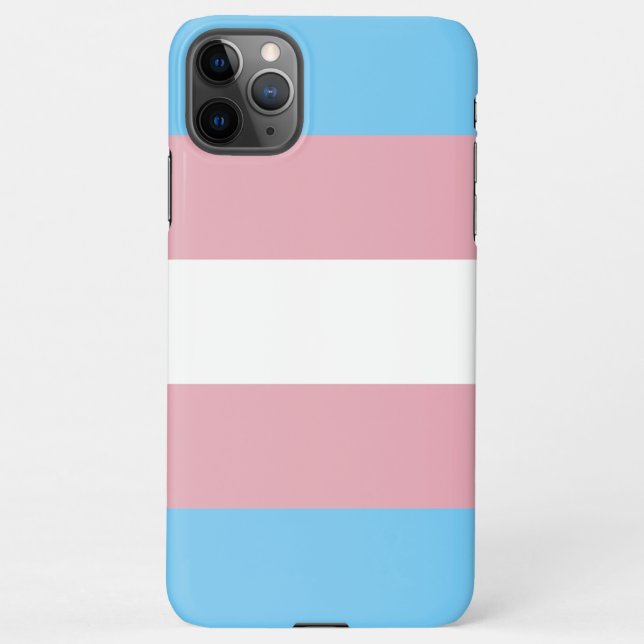 Capa Para iPhone Sinalizador de Prioridade Trans (Verso)