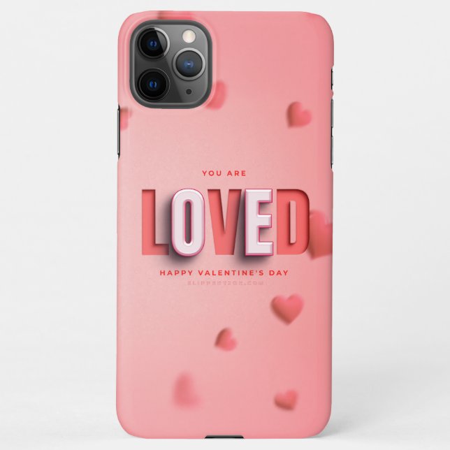 Capa Para iPhone SlipperyJoe's Valentine's Day gifts romantic tone  (Verso)