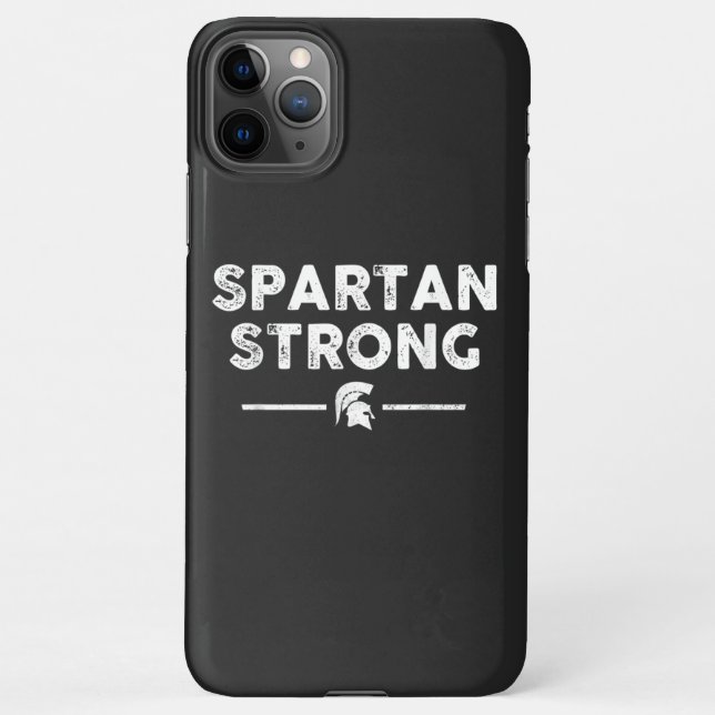 Capa Para iPhone Spartan Strong, Comunidade Espartana homenageia ví (Verso)