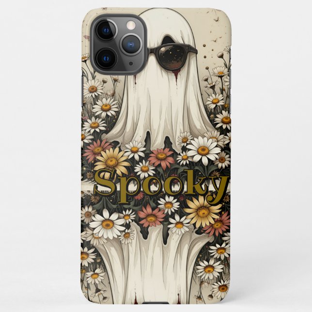 Capa Para iPhone Spooky Halloween Ghost (Verso)