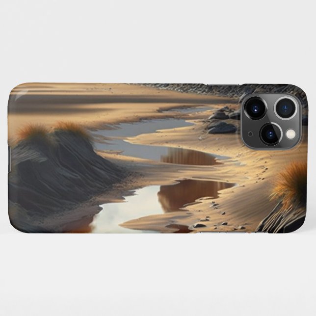 Capa Para iPhone Sunset Shore (Verso Horizontal)