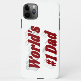 Capa Para iPhone texto de burgundy pai