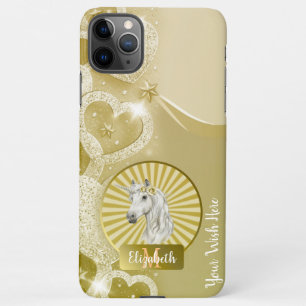 Capa Para iPhone Tornar Um Desejo Rosa Dourado Personalizado