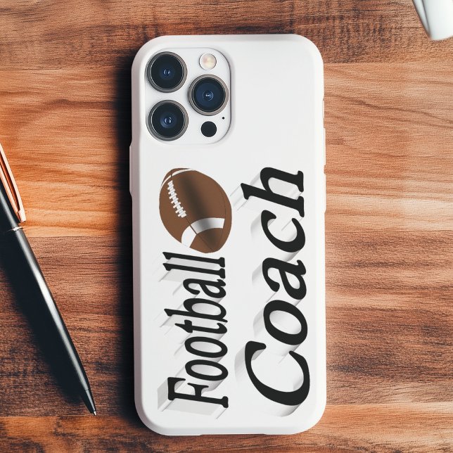 Capa Para iPhone Treinador de futebol (Criador carregado)