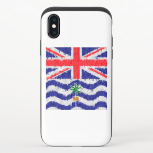 Capa Para iPhone XS British Indian Ocean Territory Oil Painting