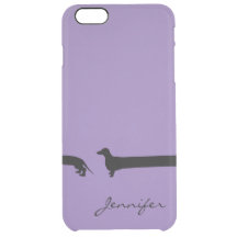 Caso extra longo do iphone 6 do Dachshund