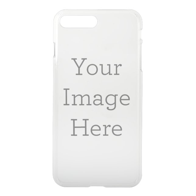 Capa Clearly Deflector iPhone 8 Plus/7 Plus, personalizável (Verso)