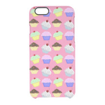 Cupcakes iPhone Clearly™ Deflector Case