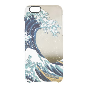 Capa Para iPhone 6/6S Transparente Grande onda de alta qualidade fora de Kanagawa por