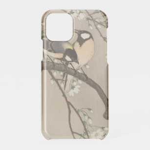 Capa Para iPhone 11 Pro Pássaro asiático japonês (Chickadebird)