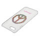 Capa Para iPhone, Uncommon Símbolo do sinal de paz da flor personalizado (Topo)