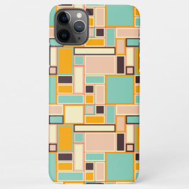 Capa Para iPhone Vibrant abstract pattern with rectangles