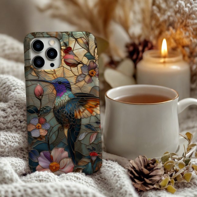 Capa Para iPhone Vidro escondido Hummingbird Design (Criador carregado)