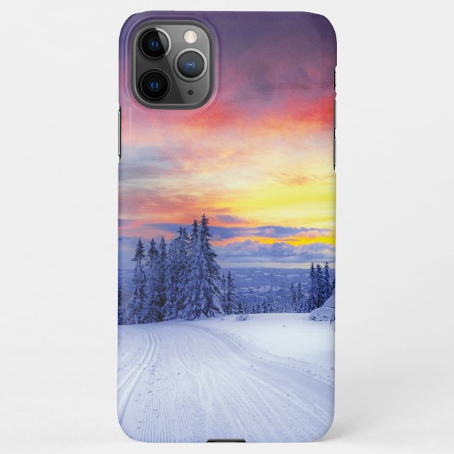 Capa Para iPhone Winter scenery   (Verso)