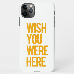 Capa Para iPhone Wish You Were Here 