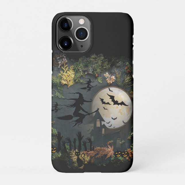 Capa Para iPhone Witches Party Night (Verso)