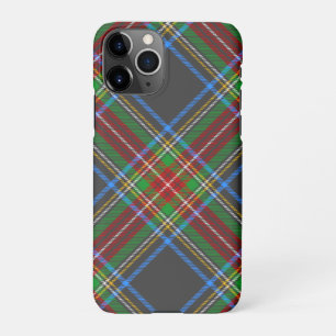 Capa Para iPhone Xadrez Stewart Stuart Black Clan Tartan