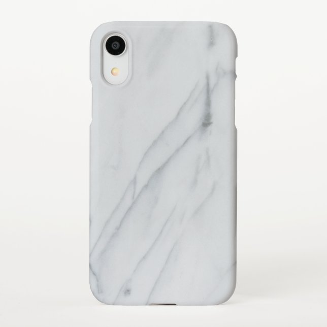 Capa Para iPhone XR do iPhone da Marble Stone (Verso)