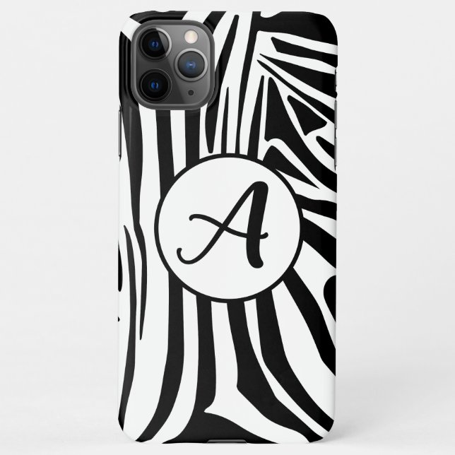 Capa Para iPhone Zebra Pattern (Verso)