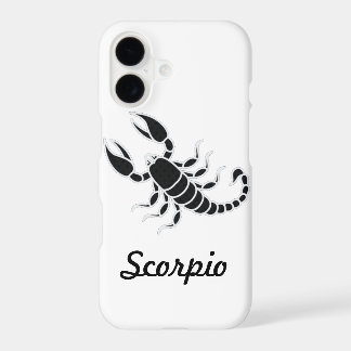 Capa para IphoneX Escorpião