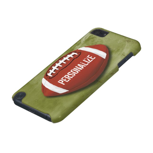 Capa Para iPod Touch 5G Futebol verde personalizado do Grunge (Base)