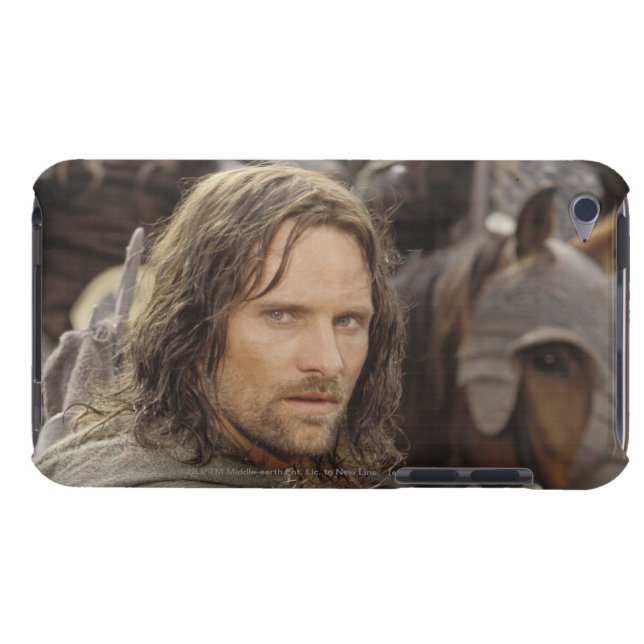 Capa Para iPod Touch Aragorn com cavalo (Verso Horizontal)