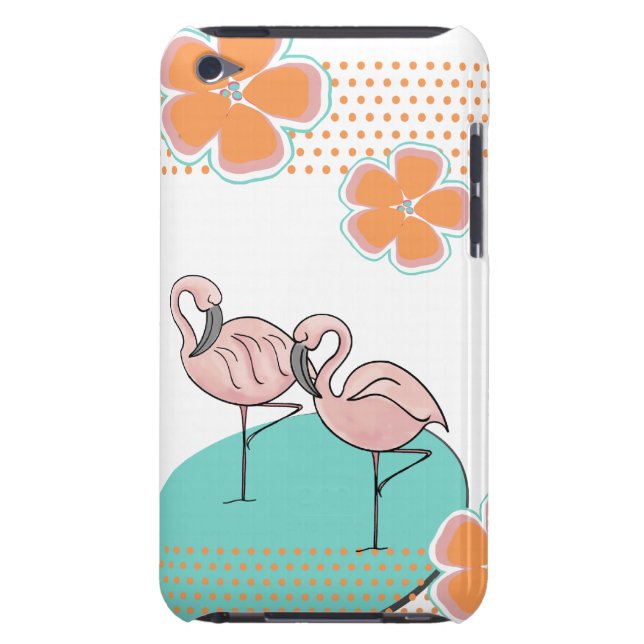 Capa Para iPod Touch Flamingo Poolside (Traseira)