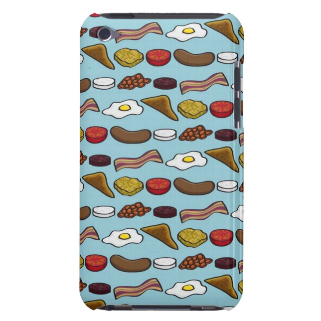 Capa Para iPod Touch Pequeno almoço fritado (Traseira)