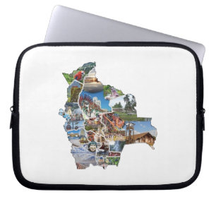 Capa para laptop recuerdo da Bolívia