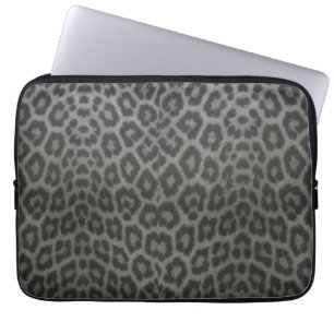 Capa para laptop Textura de Pele de Leopardo 