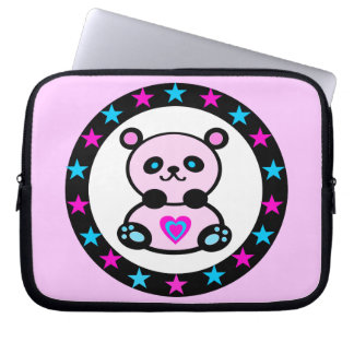Capa Para Notebook »¦๑Adorável Capinha de Laptop Panda Rosa Bebê๑¦«