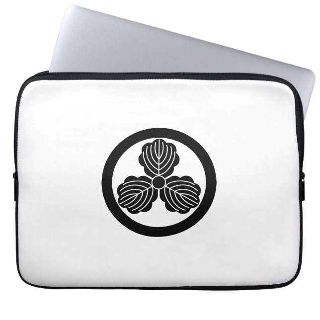CAPA PARA NOTEBOOK 丸に三つ柏 (Frente)