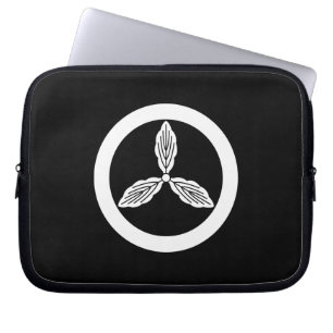 Capa Para Notebook 丸に土佐柏 Estojo para laptop