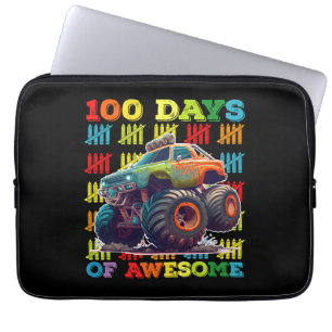 Capa Para Notebook 100 Dias De Caminhão Monstro Incrível 100º Dia Esc