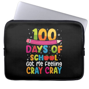 Capa Para Notebook 100 Dias De Escola Me Fizeram Sentir Louco