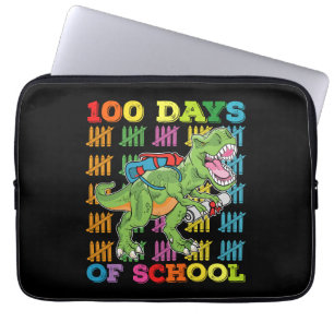 Capa Para Notebook 100 Dias De Escola T Rex Dinossauro Professor Alun