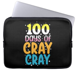 Capa Para Notebook 100 Dias De Loucura Professor 100º Dia de Escola