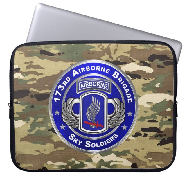 Capa Para Notebook 173ª Brigada Aerotransportada (Frente)