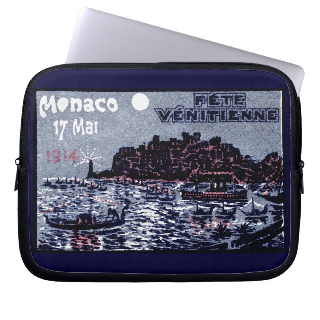 Capa Para Notebook 1914 Festival Venetiano de Mônaco (Frente)