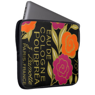 Capa Para Notebook 1920 perfume francês Eau de Cologne Pourprea