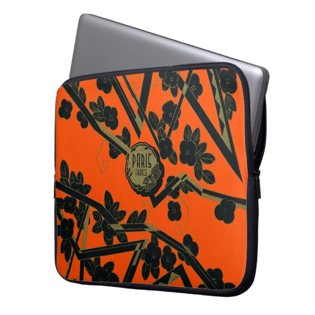 Capa Para Notebook 1925 Art Deco Paris perfume França (Frente Esquerda)