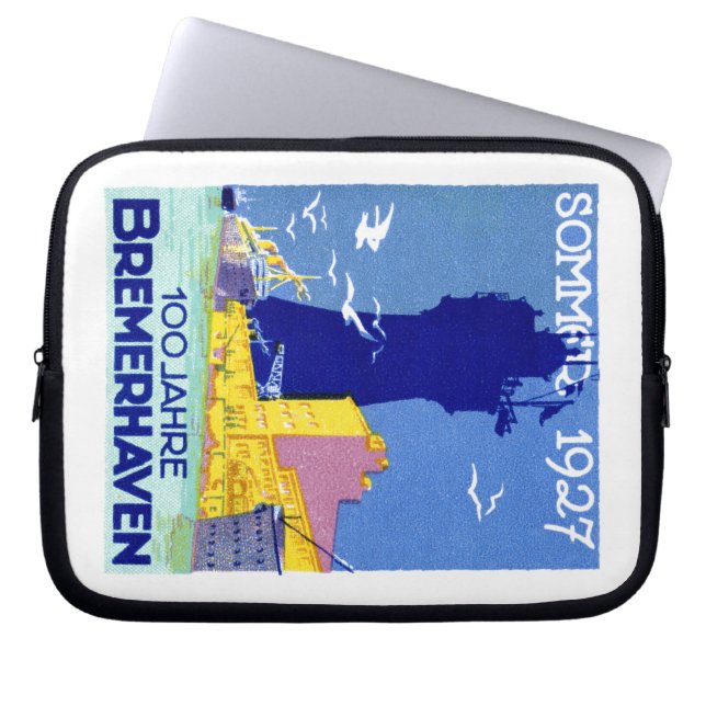 Capa Para Notebook 1927 Bremerhaven Germany (Frente)