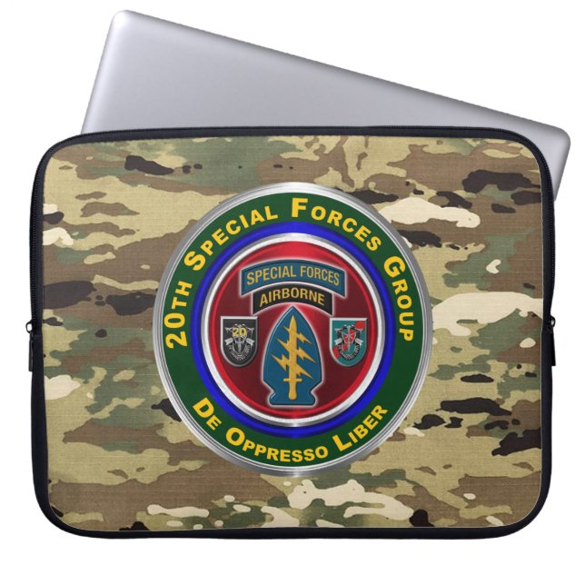 Capa Para Notebook 20º Grupo de Forças Especiais (Frente)