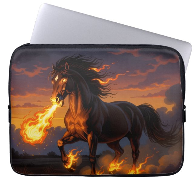 Capa Para Notebook „2026 – Das Jahr des Feuerpferds“ (Frente)