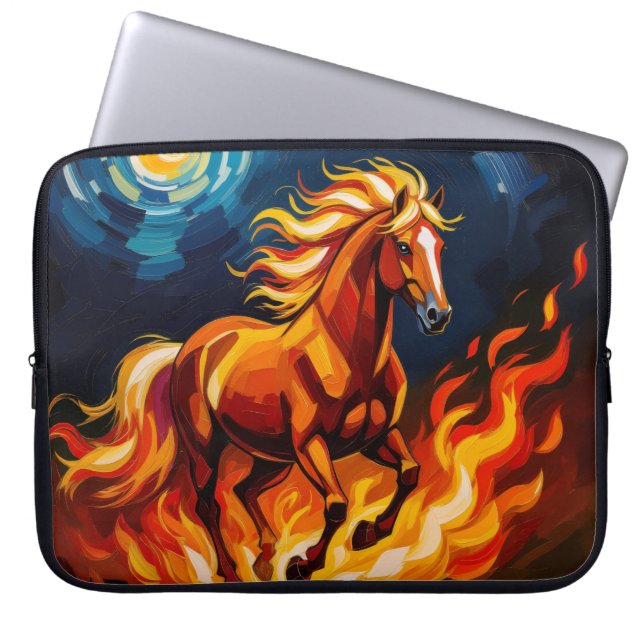 Capa Para Notebook „2026 – Das Jahr des Feuerpferds“ (Frente)