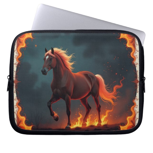 Capa Para Notebook „2026 – Das Jahr des Feuerpferds“8 (Frente)