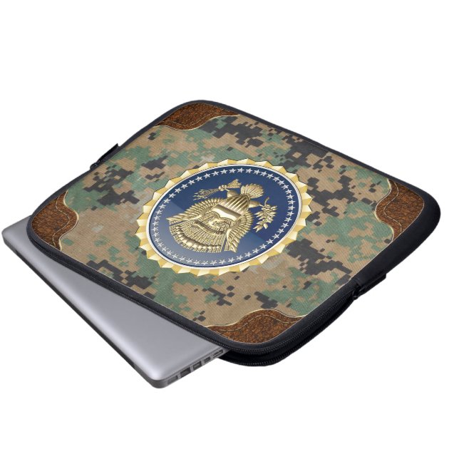 Capa Para Notebook [300] Crachá de Serviços Presidenciais [PSB] (Frente Inferior)