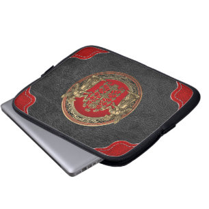 Capa Para Notebook [300] Dois Ninurtas Dourados com Árvore da Vida