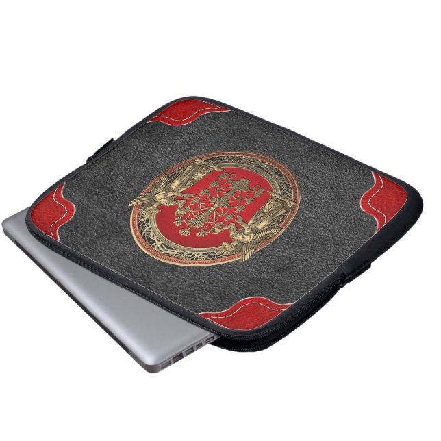 Capa Para Notebook [300] Dois Ninurtas Dourados com Árvore da Vida (Frente Inferior)